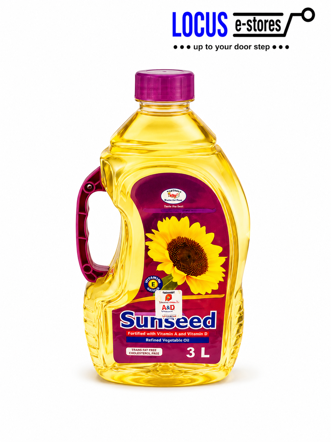 Sunseed Fortified Cooking Oil 3L
